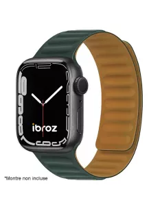 Bracelet Silicone à Fermeture Magnétique Apple watch 8, 7, 6, SE, 5... 2