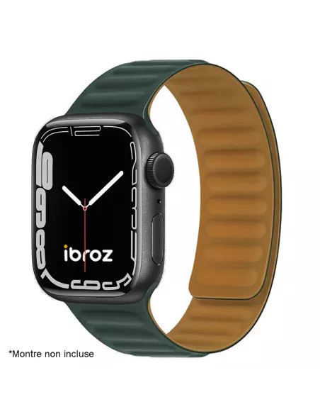 Bracelet Silicone à Fermeture Magnétique Apple watch 8, 7, 6, SE, 5...