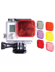 Pack of 6 photo and video filters for Gopro Hero 4, 3, 3+ | Ibroz