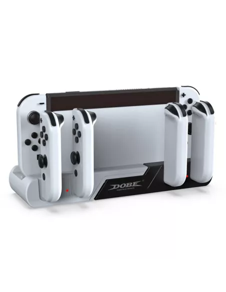 6-in-1 charging station for Joy-con and Nintendo Sw...