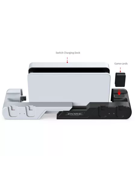 6-in-1 charging station for Joy-con and Nintendo Sw...