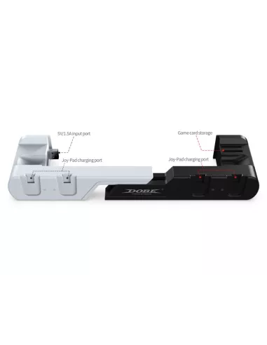 6-in-1 charging station for Joy-con and Nintendo Sw...