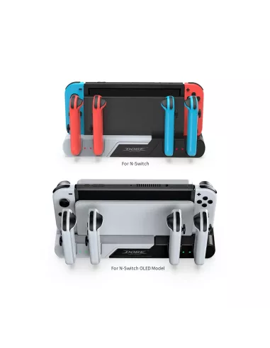 6-in-1 charging station for Joy-con and Nintendo Sw...