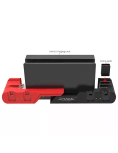 Station socle de charge 6 en 1 pour manettes Joy-con et Nintendo Sw... 2