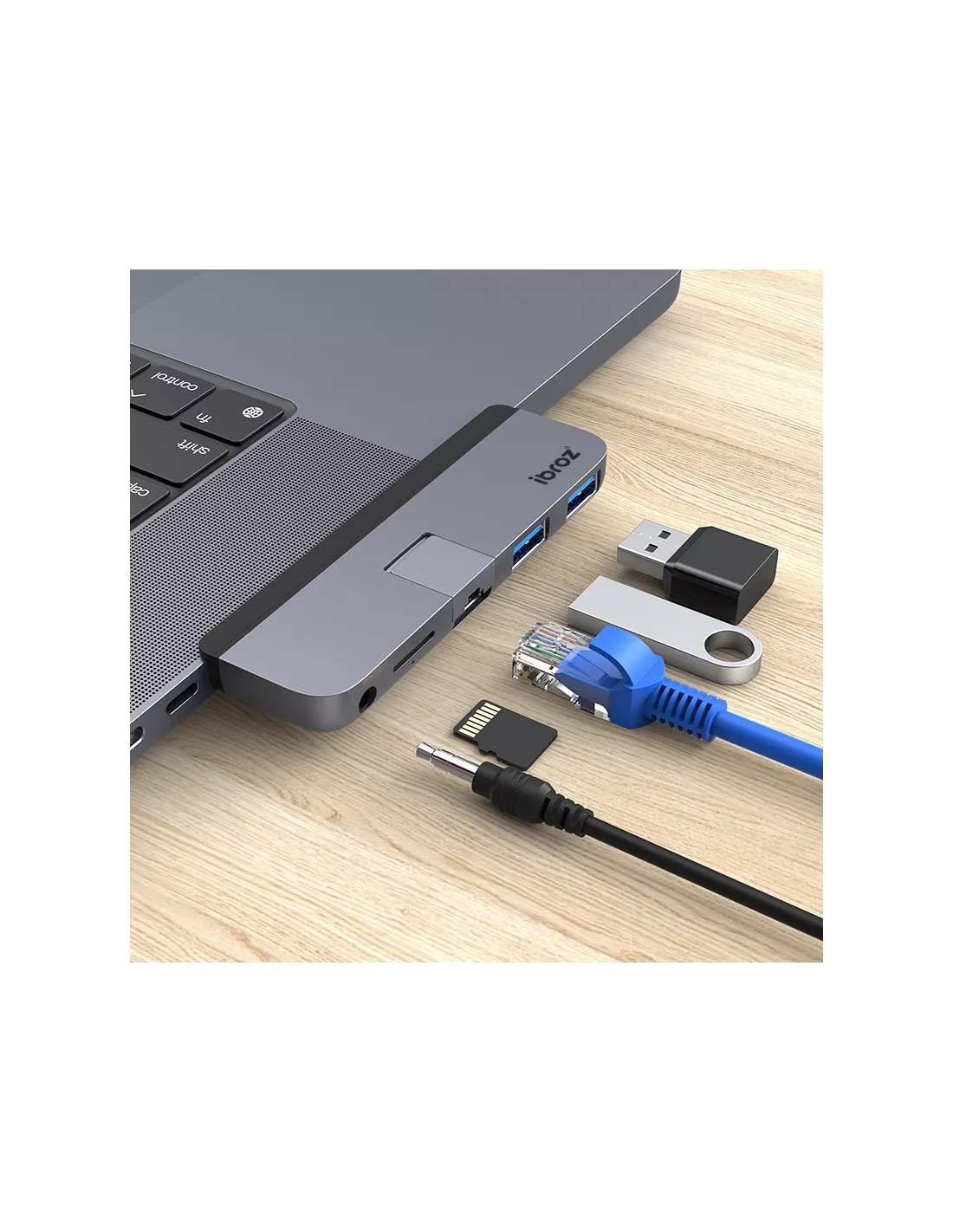 Usb C Hub Macbook Pro Connector To Hdmi Bestor 6-in-1 Type C Hub