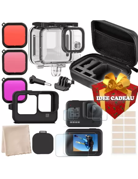 Gift pack Accessories and 45m waterproof dive case for GoPro Hero 8