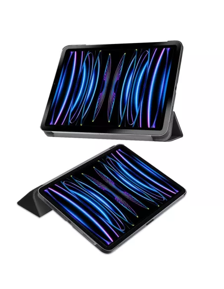 ibroz Etui Cuir Smart Folio Cover pour iPad Pro 11" (1ᵉ, 2ᵉ, 3ᵉ, 4ᵉ Génération)