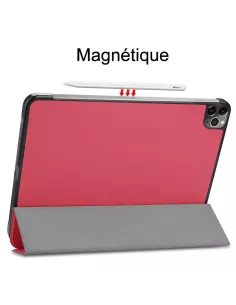 ibroz Etui Cuir Smart Folio Cover pour iPad Pro 11" (1ᵉ, 2ᵉ, 3ᵉ, 4ᵉ Génération) watermelon pasteque 2