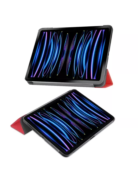 Etui Cuir Smart Folio Cover pour iPad Pro 11" (1ᵉ, 2ᵉ, 3ᵉ, 4ᵉ Génér...