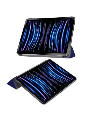 Leather Smart Folio Cover for iPad Pro 11" (1ᵉ, 2ᵉ, 3ᵉ, 4ᵉ Génér...