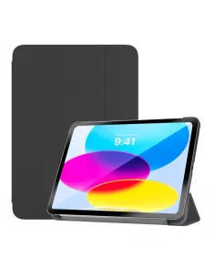 ibroz Etui Cuir Smart Folio Cover pour iPad 10.9" (10ᵉ Génération) - noir
