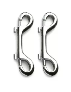 Set of 2 double carabiners for divers and others | Ibroz