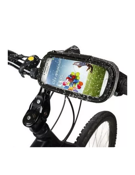 Support pour smartphone universel moto, vélo, vtt sur guidon (mâcho...