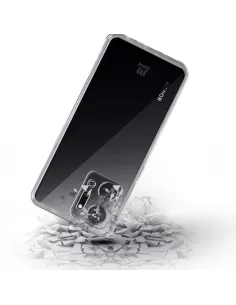 ibroz-coque transparente antichocs intégrale pour Honor X7a + verre trempé 2