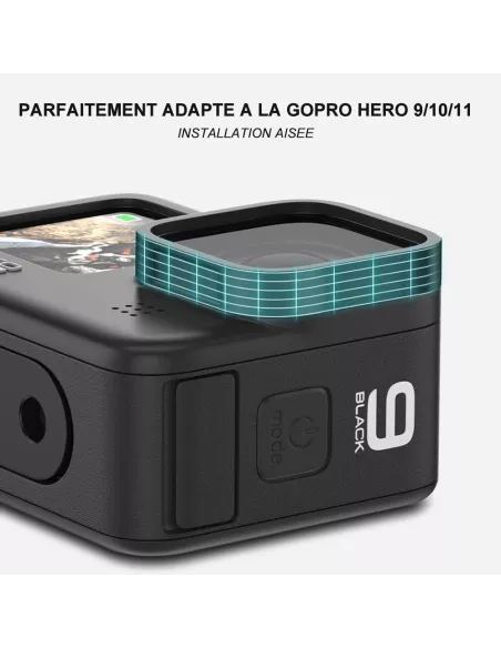 CPL Anti-Reflective Polarizing Filter for GoPro Hero 11, Hero 10, Her...