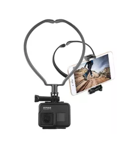 Neck support for GoPro cameras and smartphones | Ibroz