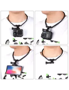 Neck support for GoPro cameras and smartphones | Ibroz 2