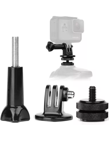 Hot Shoe Flat Adapter for DSR, GoPro, and other cameras ...