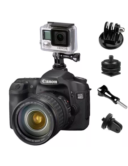 For GoPro Hot Shoe Adapter 1/4 Hot Shoe Mount Adapter GoPro Connection - View #8