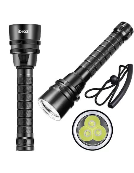 ibroz-torche-de-plongée-à-3-led-L2-6000-lumens-lumière-du-jour