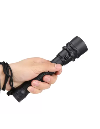 Diving torch 80m 5 Leds (L2) extra powerful - 10000 Lm - Light...