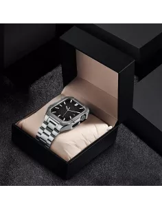 ibroz Bracelet Luxe Acier Inoxydable pour Apple Watch Ultra 49mm 2