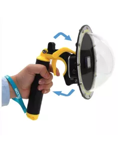 Telesin dome video housing for GoPro Hero 5-6-7 | Ibroz 2