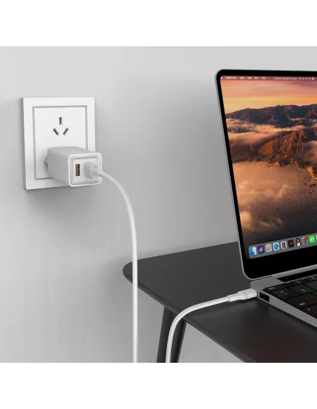 Chargeur secteur 65W GaN pour ROG Ally - Triple USB + Câble USB-C 1...