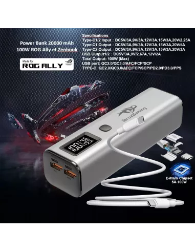 IBROZ Docking Station for ROG Ally