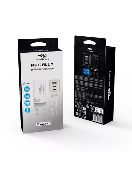 Chargeur secteur 65W GaN pour ROG Ally - Triple USB + Câble USB-C 1...