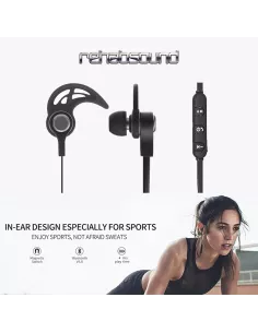 Rehabsound Ecouteurs Sporty Bluetooth V985 - Black | Ibroz