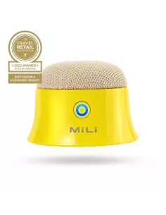 ibroz- MiLi Mag SoundMate Enceinte Bluetooth Magnetique yellow jaune