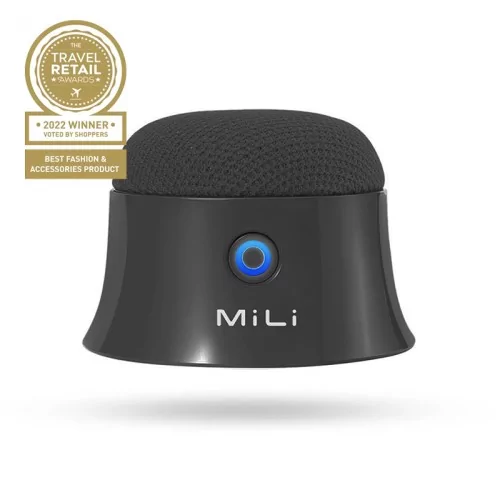 ibroz- MiLi Mag SoundMate Enceinte Bluetooth Magnetique black noire