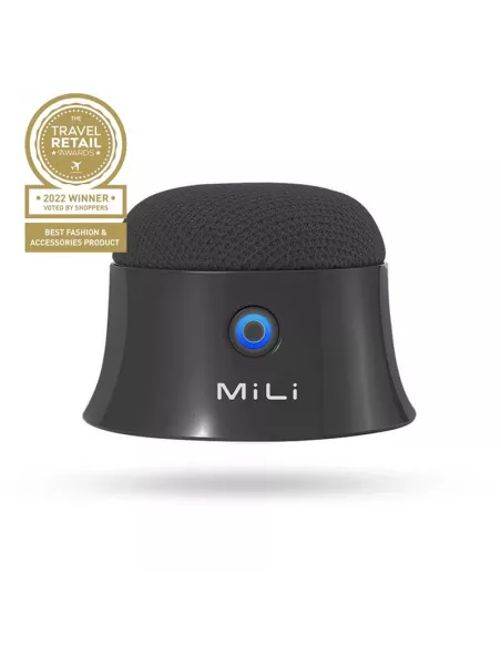 ibroz- MiLi Mag SoundMate Enceinte Bluetooth Magnetique black noire