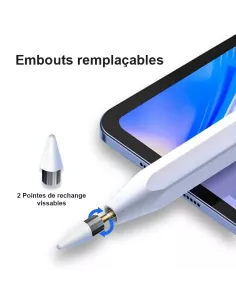 Stylet Pencil Bluetooth Universel pour Tablette Asus, Apple, Lenovo, Console de jeux - Précision et Durabilité - Blanc 2