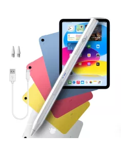 Stylet Pencil Magnétique Bluetooth - Compatible Apple iPad 2018/2023, iPad Mini, iPad Air, iPad Pro