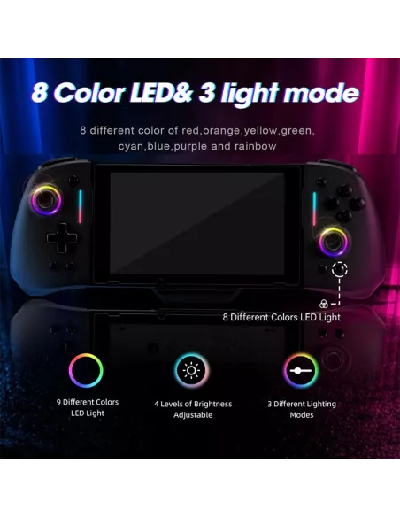 Contrôleur filaire ergonomique avec Gyro 6 axes pour Nintendo Switc...
