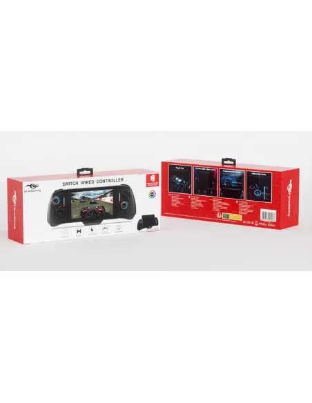 Contrôleur filaire ergonomique avec Gyro 6 axes pour Nintendo Switc...