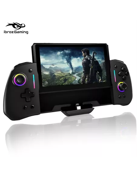 Contrôleur filaire ergonomique avec Gyro 6 axes pour Nintendo Switc...