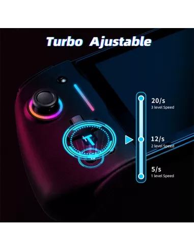 Contrôleur filaire ergonomique avec Gyro 6 axes pour Nintendo Switc...