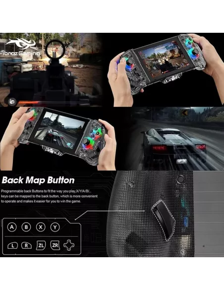 Contrôleur filaire ergonomique avec Gyro 6 axes pour Nintendo Switc...