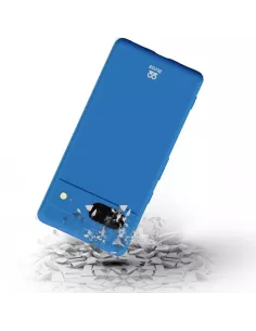 Google Pixel 7 Liquid Silicone Case + 9H Screen Protector - Blue R... 2