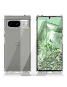 Google Pixel 7 Shockproof Case Bayer Transparent + Screen Protector...