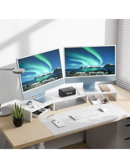 Desk stand for dual monitor PC MAC | Ibroz