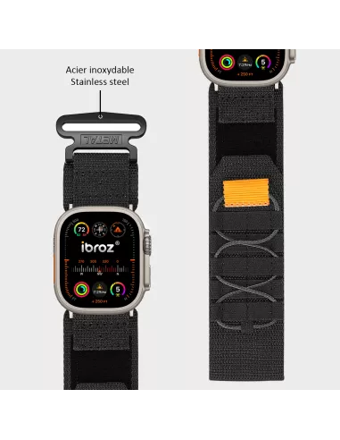 copy of Bracelet Militaire en Nylon pour Apple Watch Ultra-Ultra 2 et Serie 9, 8, 7, 6, 5, 4 - Sport et Aventure