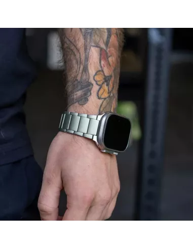 Bracelet à Maillons en Titane Apple Watch Ultra, Ultra 2, et les sé...
