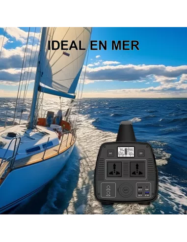 Centrale Électrique Portable 600W (1000W de Crête) - 518Wh, 145600 ...