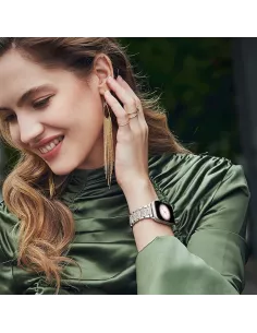 ibroz-Bracelet Féminin Diamond Strass pour Apple Watch - Starlight 2