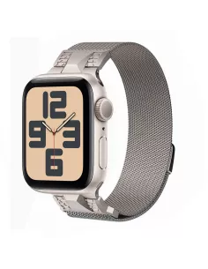 copy of Bracelet Mecha Acier Inoxydable Apple Watch 8, 7, 6, SE, 5, 4 - Starlight 2