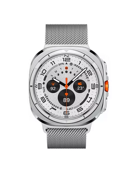 Bracelet en maille milanaise pour Samsung Galaxy Watch 7 - Silver
